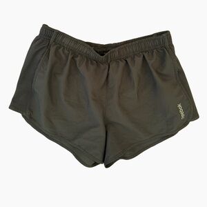 Reebok womens play dry black running shorts sz small